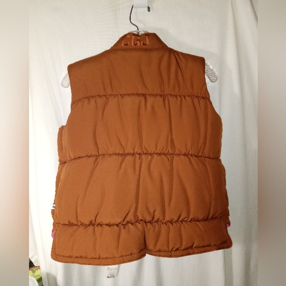 Ladies Cruel Girl Reversible Puffed Jacket Vest - Picture 8 of 9